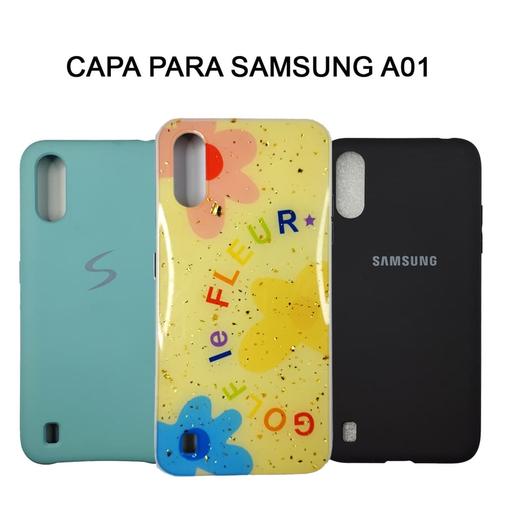 Capa Para Celular Samsung A01 Várias Estampas - Capinha Samsung A01 Personalizada