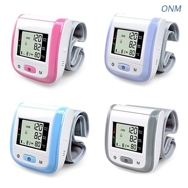Onm Aparelho Pulso Digital Lcd Pressão Arterial Automático