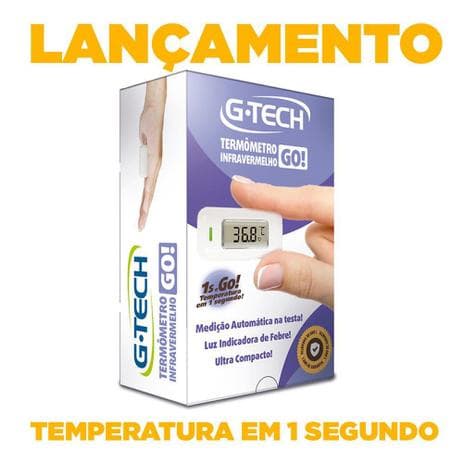 Termômetro Infravermelho Digital De Contato Portatil G-tech