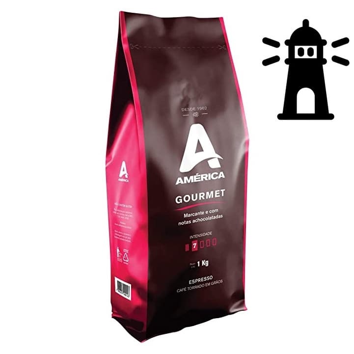Café em Grãos Café América Gourmet 1kg - Café América