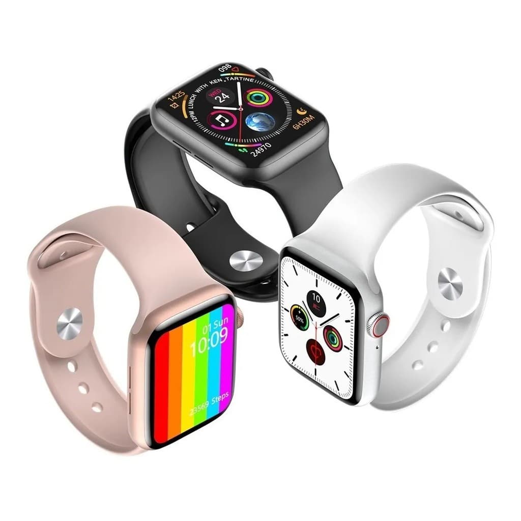 Relogio Smart Watch W26 Tela Infinita 44mm M Active