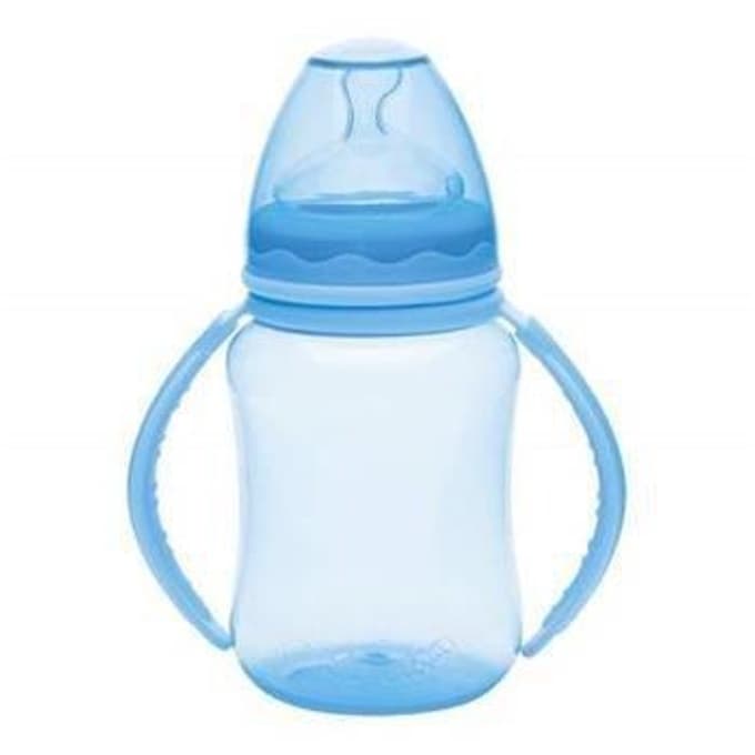 Mamadeira Aquarela Big Bico Alça Orto. 330ml - Kuka