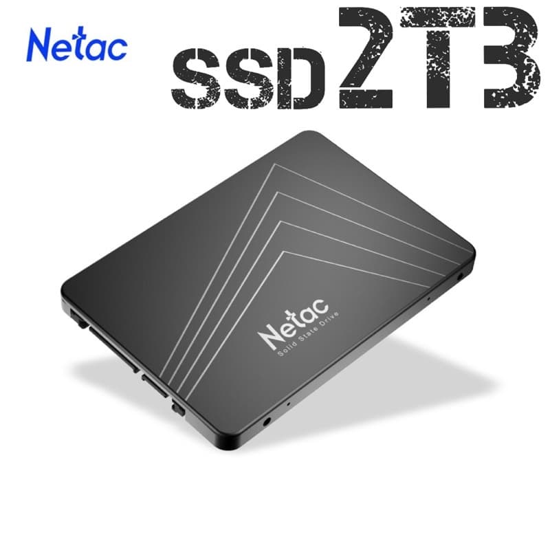 SSD Netac 1Tb 2Tb Original para Computador Notebook Xbox Series S/X Playstation SATA III HD Externo