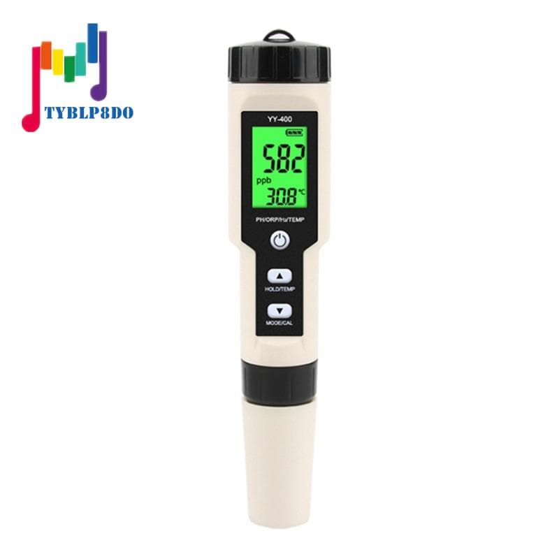 Novo YY-400 Caneta Hidrogênio Concentração De Água Qualidade Teste PH/ORP/H2 E TEM 4 Em 1 Medidor Digital De Beber