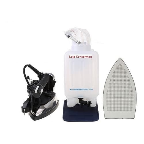 Ferro Passar Roupas A Vapor Industrial - 1300 Watts + Sapata