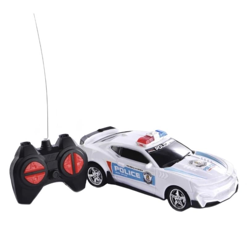 Carrinho de controle remoto da Policia brinquedo para criança
