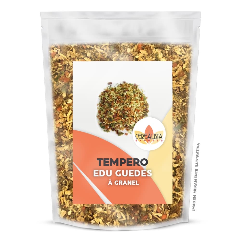 Tempero Edu Guedes Desidratado a Granel Condimento Culinário Tempero Natural