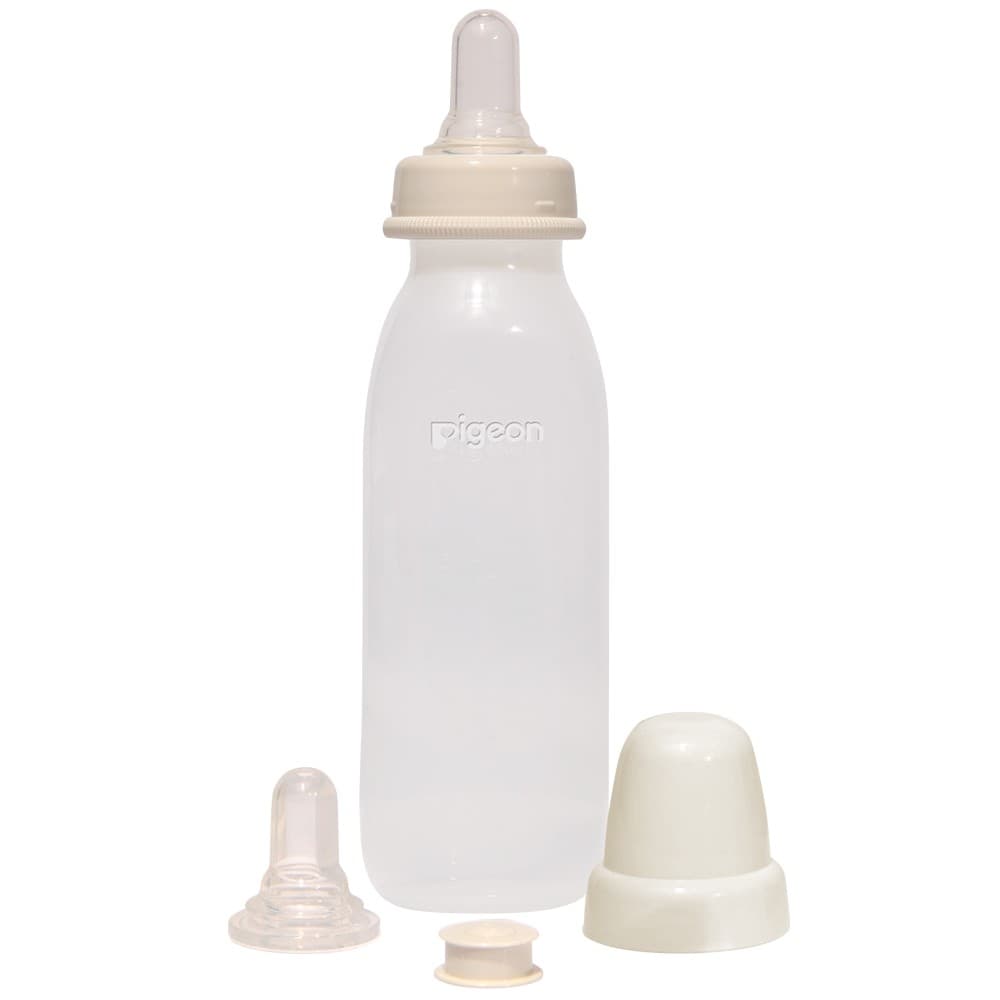 Mamadeira Pigeon PP Para Cleft Palate Baby 240Ml | Mamadeira Leite Materno Infantil