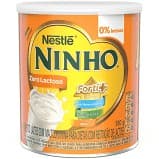 6 LATAS FÓRMULA INFANTIL EM PÓ NESTLÉ NINHO Forti+ ZERO LACTOSE 380g