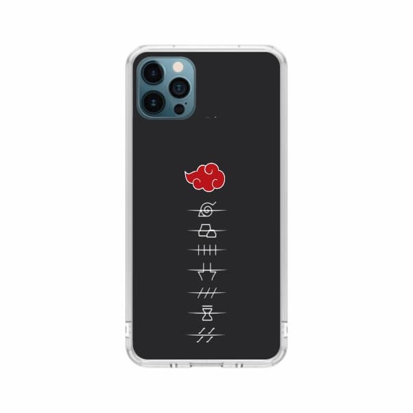Capa de Celular Capinha Para Iphone 12 Pro Max Personalizada - Akatsuki 4