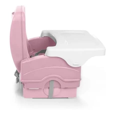 Cadeira De Alimentação bebe Portátil Cake Voyage Rosa leve
