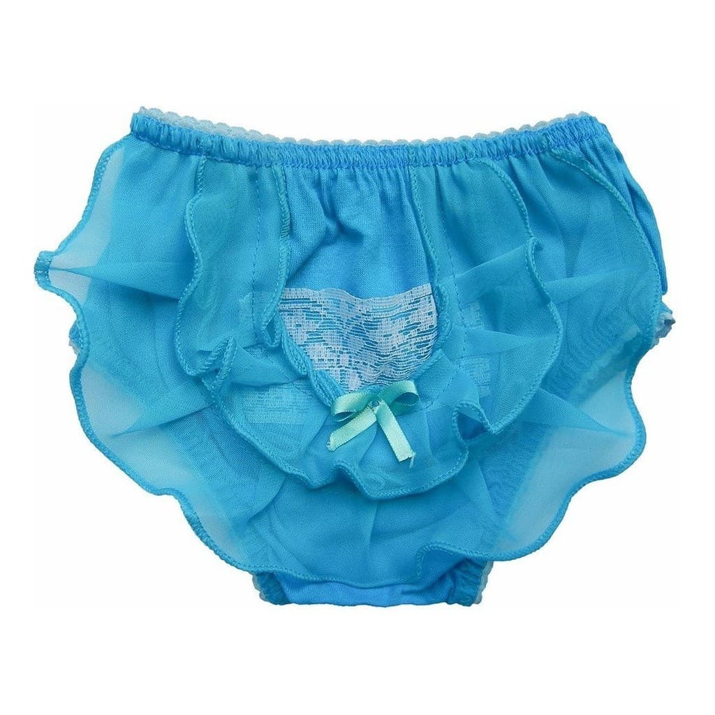 Kit 20 Calcinha Infantil Babado Cobre Fralda Algodão