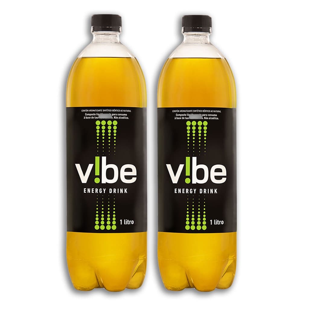 Kit 2 Energéticos Vibe Energy Drink 1 litro