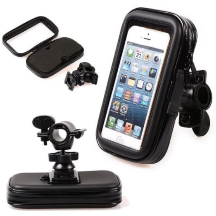 Capa Suporte De Celular Protetora De Chuva Pra Moto Bike - 6.3 polegadas