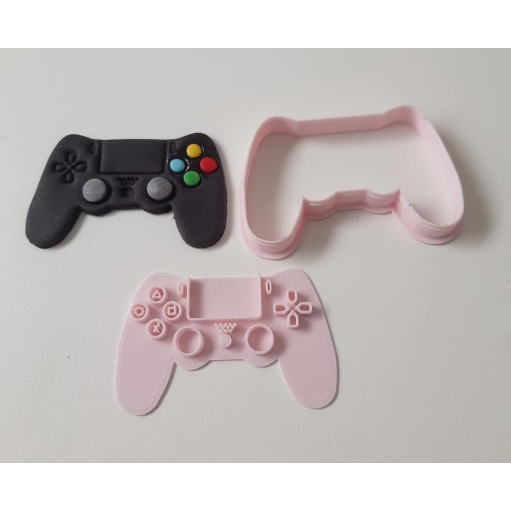 Cortador Controle Vídeo Game - PS4 cortador - cortador biscoito - cortador de pasta americana