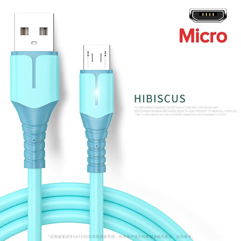 Cabo Usb Turbo Micro V8 Carregador de Celular Para Android Carregamento Rápido Original 3.1A 5A
