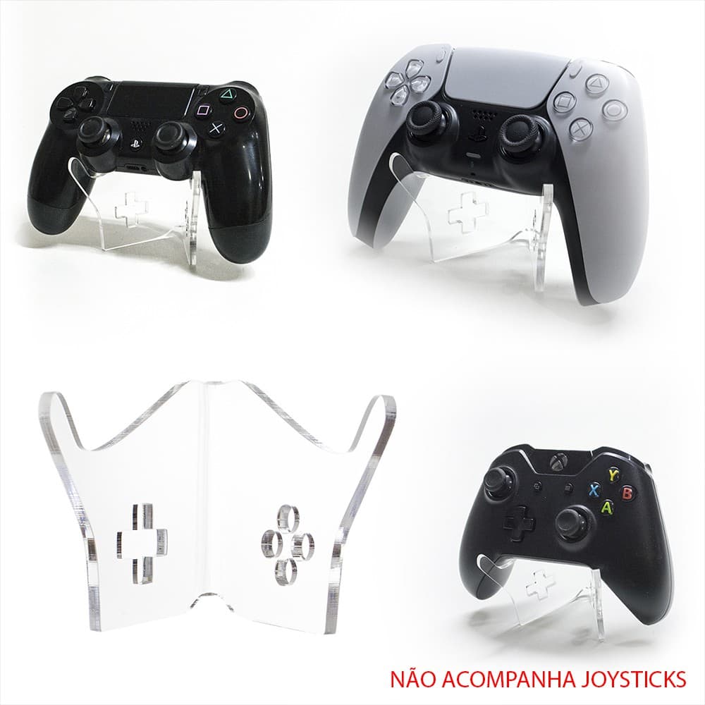 Suporte para Joystick Controle Video Game Manete Console