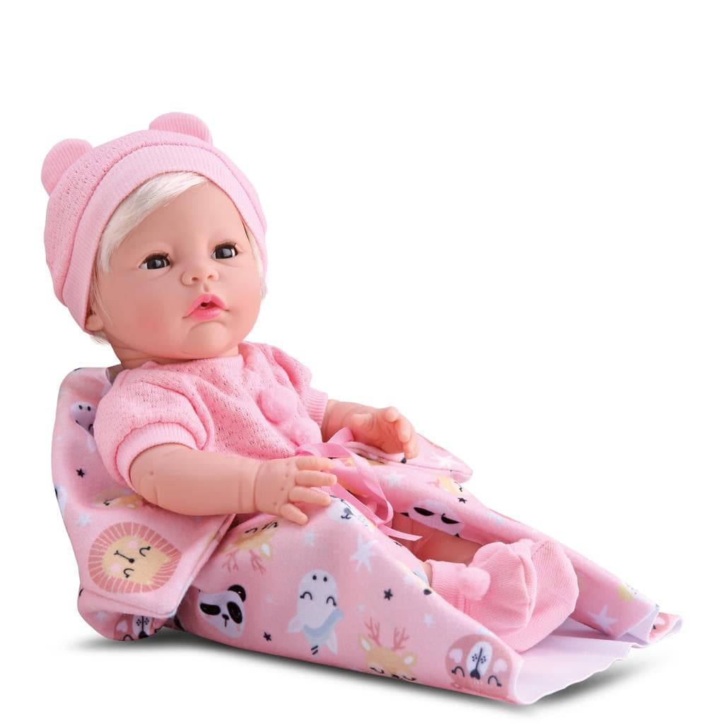 Boneca Reborn Premium-mamadeira magica-chupeta LED-Divertoys