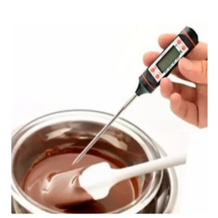 Termômetro Para Chocolate  Carnes Caldos  Termometro Culinario Alimenticio Digital.