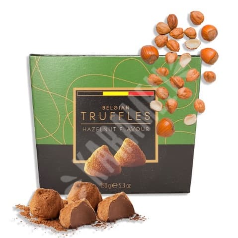 Chocolate Truffles Hazelnut Flavour - Belgian - Importado Bélgica