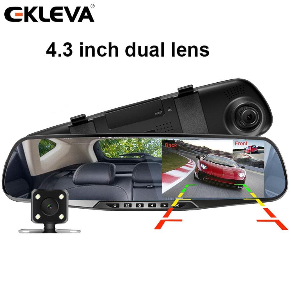 Gravador De Condução De Lente Dupla HD1080P 30fps , 170 Graus De Largura , Câmera De Carro , Vídeo Frontal E Traseira , 