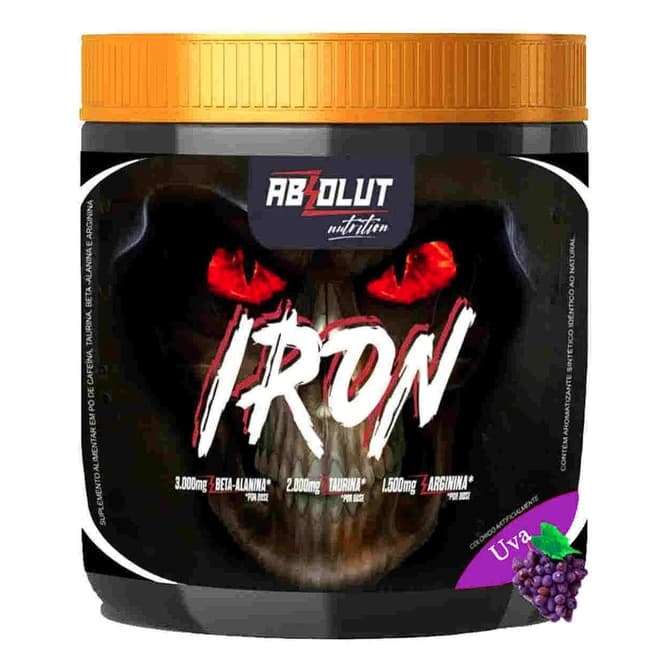 Pre Treino IRON Uva 300g
