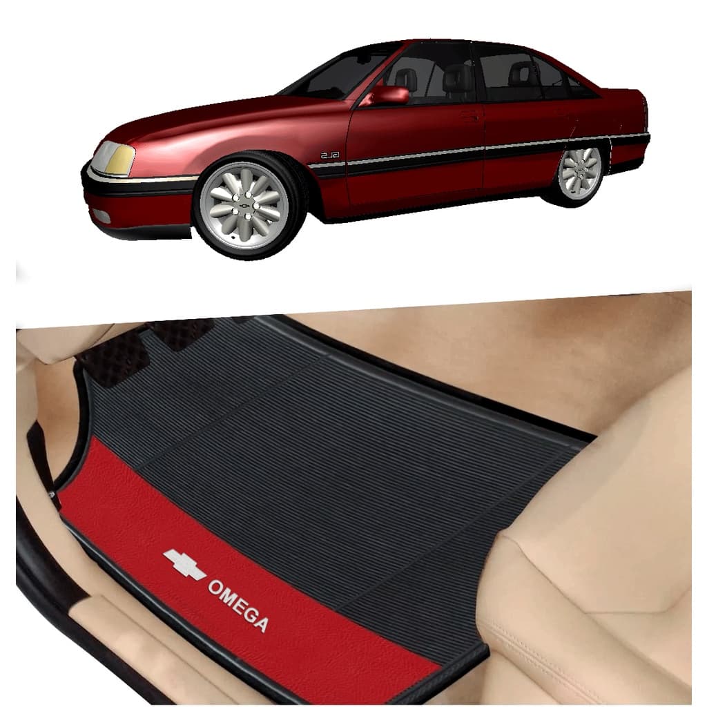 Tapete Personalizado Automotivo Gm Omega 4 Peças