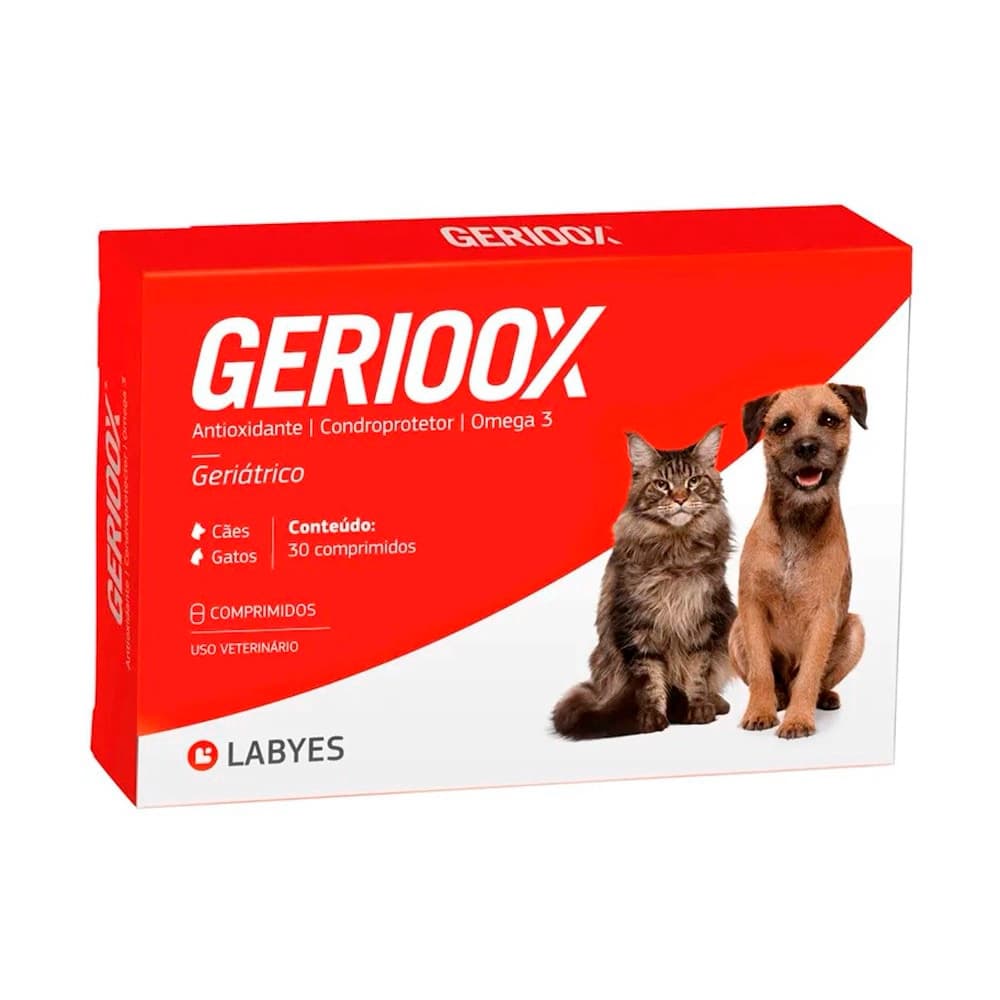 Condroprotetor e Antioxidante Gerioox - 30 Comprimidos