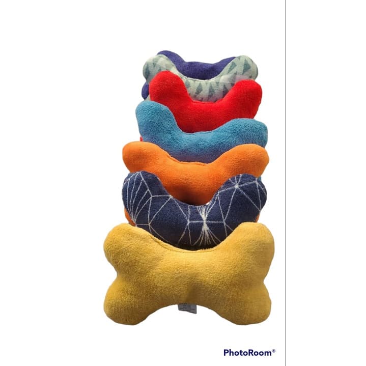 Ossinho Pet Brinquedo e Almofada Fofinha Para Cães