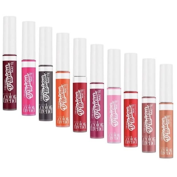 Batom Líquido Creamy D'Licious Matte Avon Color Trend 4ml (ESCOLHA O SEU)