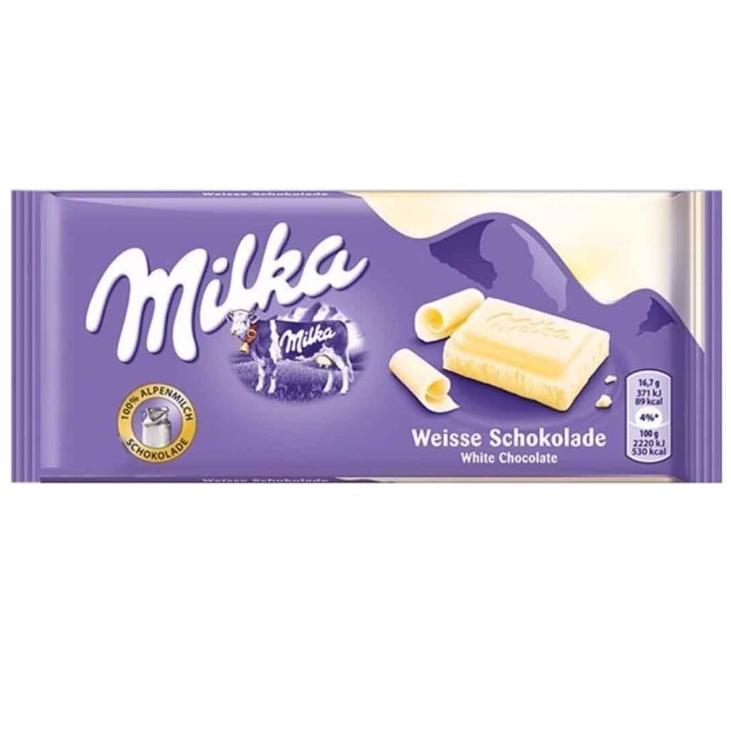 Chocolates Importados Polônia - Milka Weisse - White