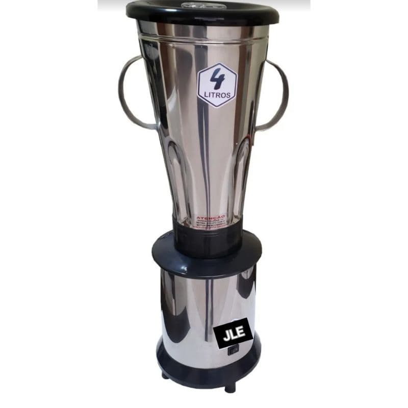 Liquidificador Industrial Potente 4 Litros Alta Rotação  Massas Açaí Bolos Sorvete 110V