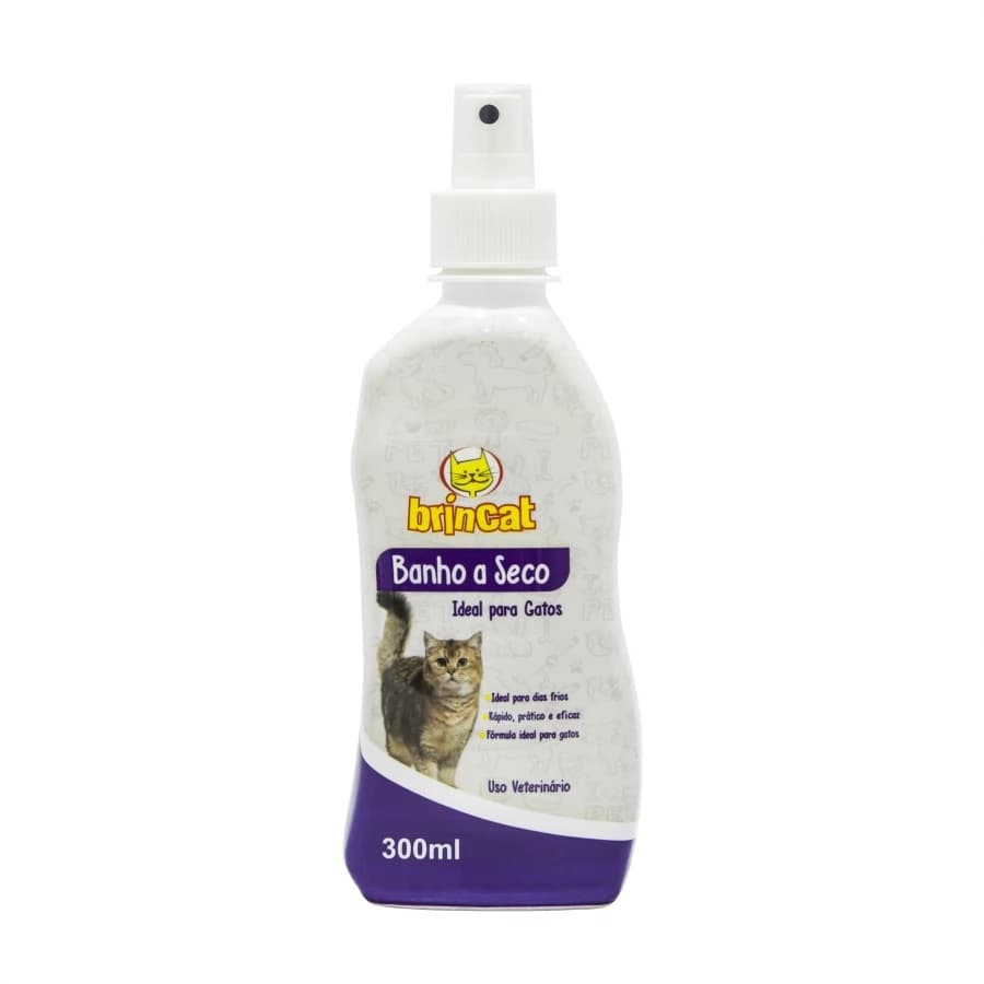 Shampoo de Banho a seco para Gato - Brincat 300ml