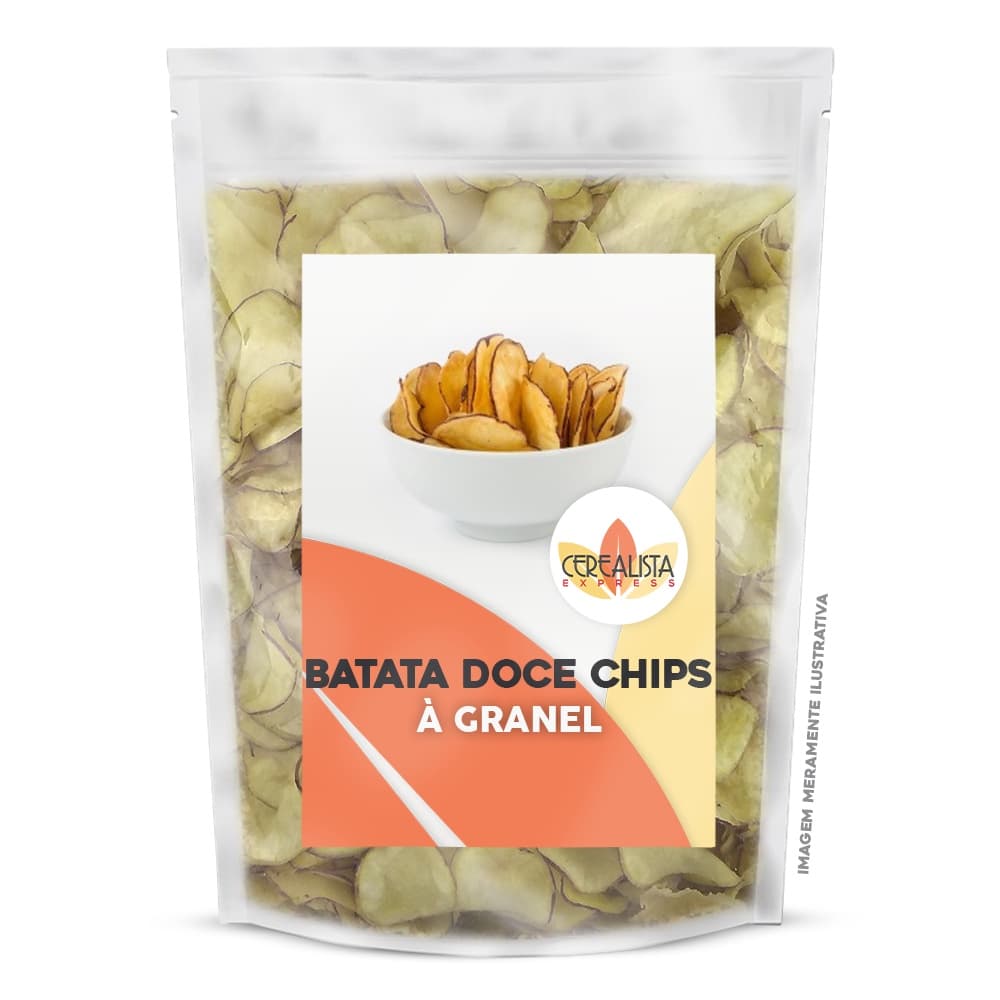 Chips De Batata Doce Assada a Granel Chips Snack Saudável