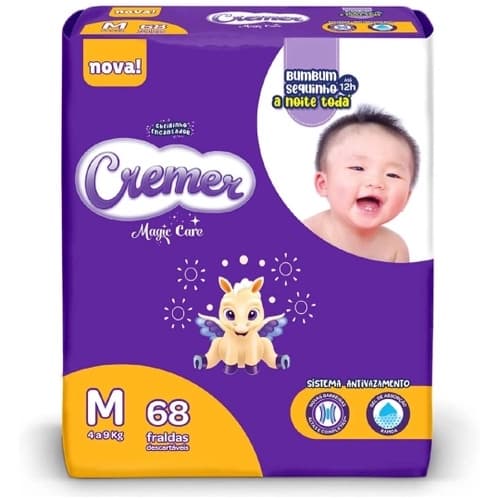 Fralda CREMER pacote grande Hiper Descartavel Magic Care