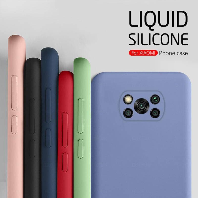 Capa Capinha de celular Xiaomi Poco x3 Fina Em Silicone Macia Com Proteção Da Câmera Case Telefone para Mi PocoX3 Capas Capinhas Cases