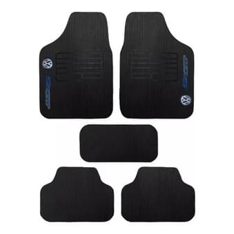 Tapete Volkswagen Gol g1 g2 g3 g4 Versátil Borracha 5 peças - Tapete Automotivo, Tapete para Carro, Carpete Carro
