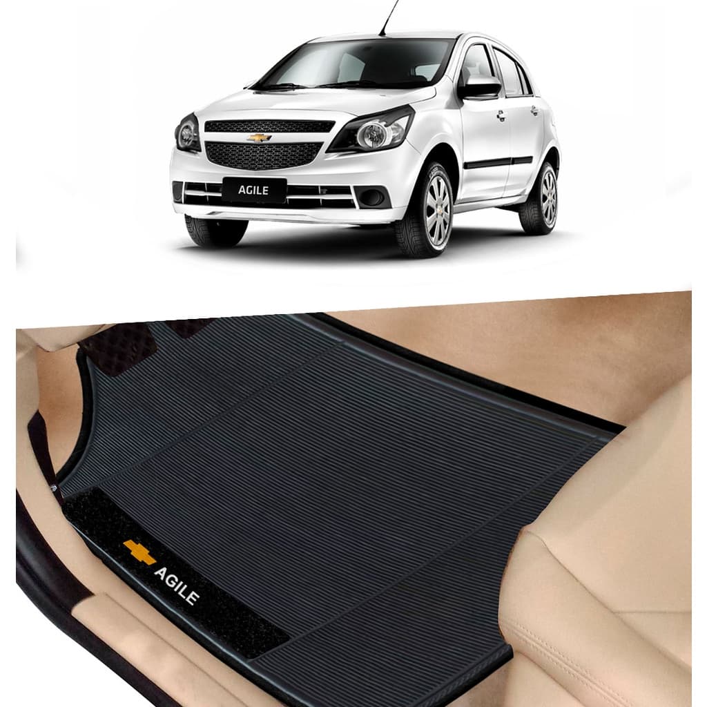 Tapete Personalizado Automotivo  Gm Agile 4 Peças