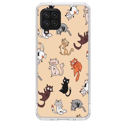 Capa de Celular Capinha Para Samsung A22 4G Personalizada - Gatinhos
