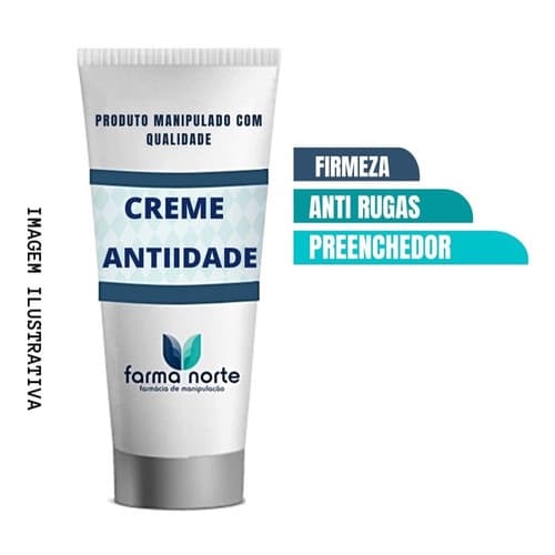 Creme Anti Idade - Ac Hialurônico +colageno+ Argireline 60g