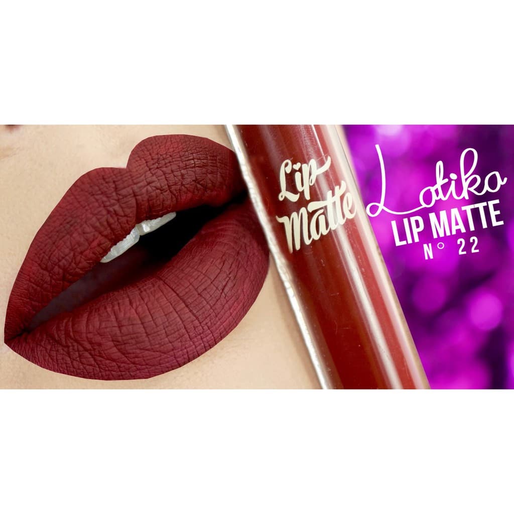 Batom Líquido Lip Matte Latika n°22