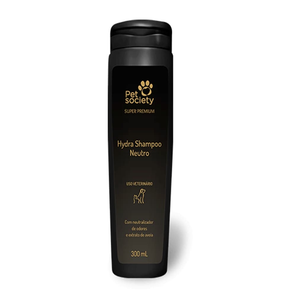 Shampoo Pet Society Neutro Premium Para Cães e Gatos - 300mL
