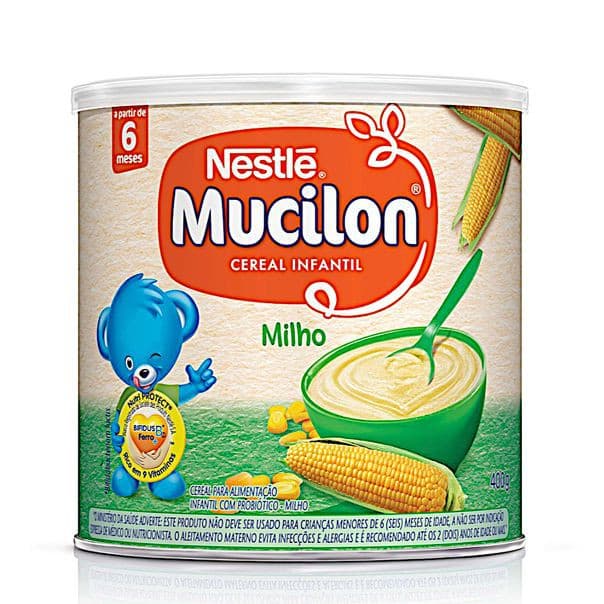 Cereal Infantil de Milho Mucilon 400g
