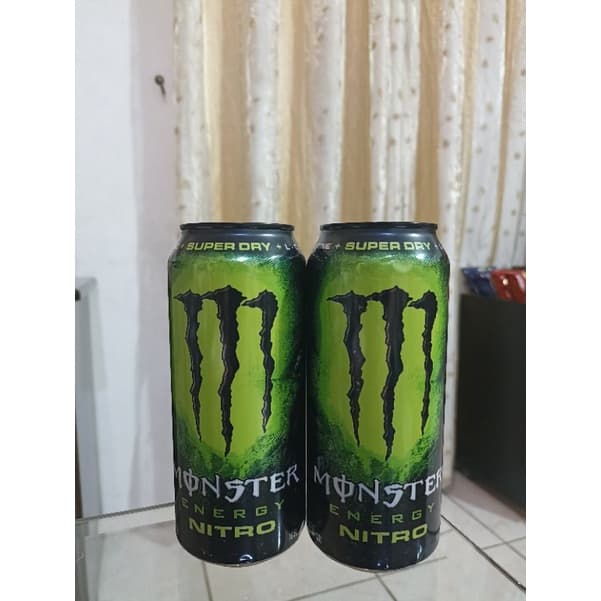 Monster energy super dry nitro