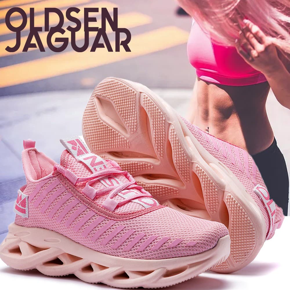 Tenis Feminino Oldsen  Jaguar corrida academia caminhada para treino fitness moda  mulher nova