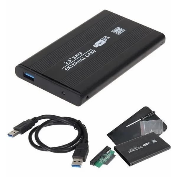 Case Externa para SSD/HD 2.5 USB 3.0 Real Suporte Máximo para 3TB