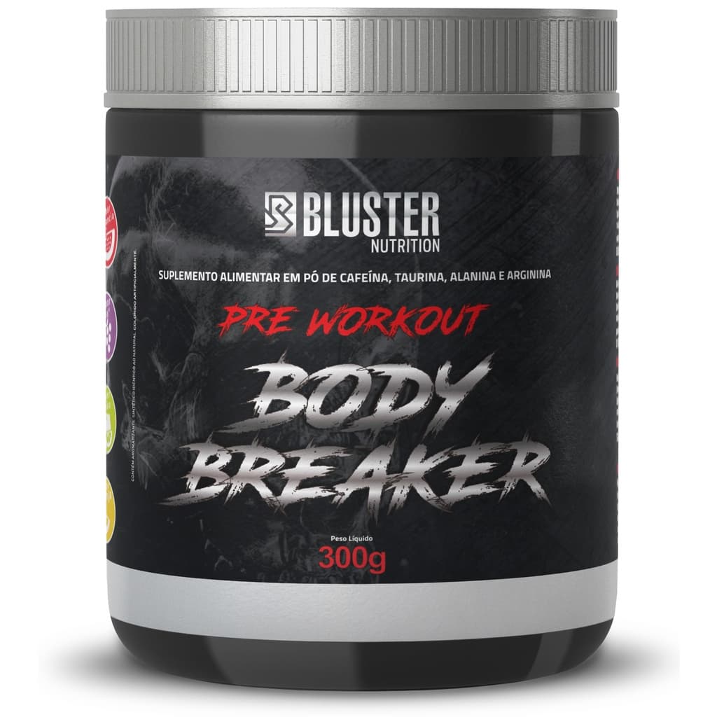 Pre treino Body Breaker bluster laranja 300g