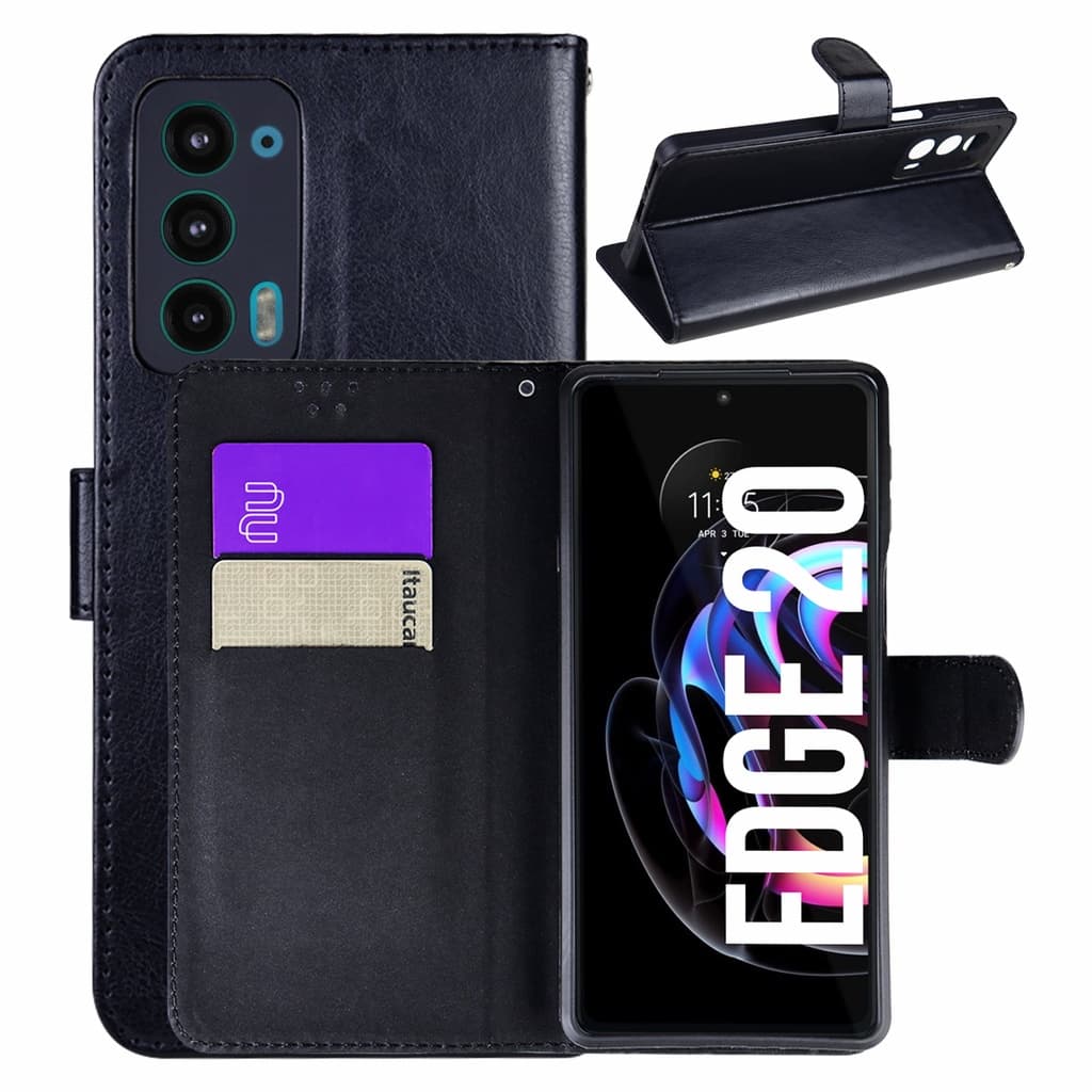 Capinha Capa De Celular Carteira Para Moto Edge 20 XT2143-1 6.7 - Cell In Power25