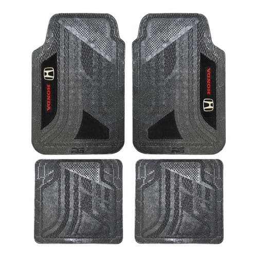 Tapete Universal Automotivo Luxo Adaptável Borracha PVC Personalizado