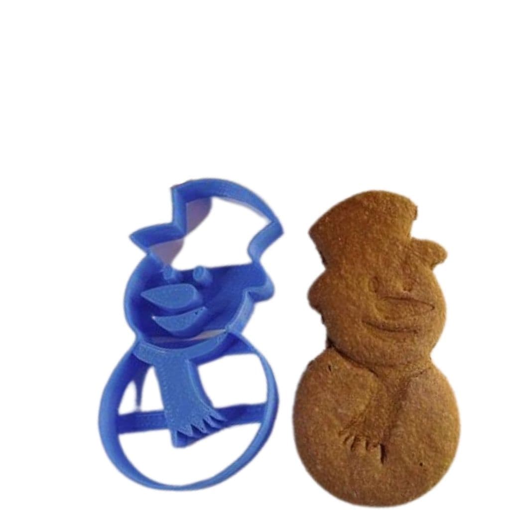 Cortador de Biscoito 3D Pasta Americana Biscuit Massinha de Modelar Boneco de Neve CT10100